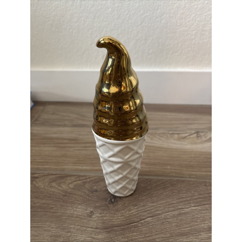Ceramic Ice Cream Cone Decor -‎ Home Decor